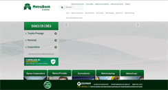 Desktop Screenshot of metrobanksa.com